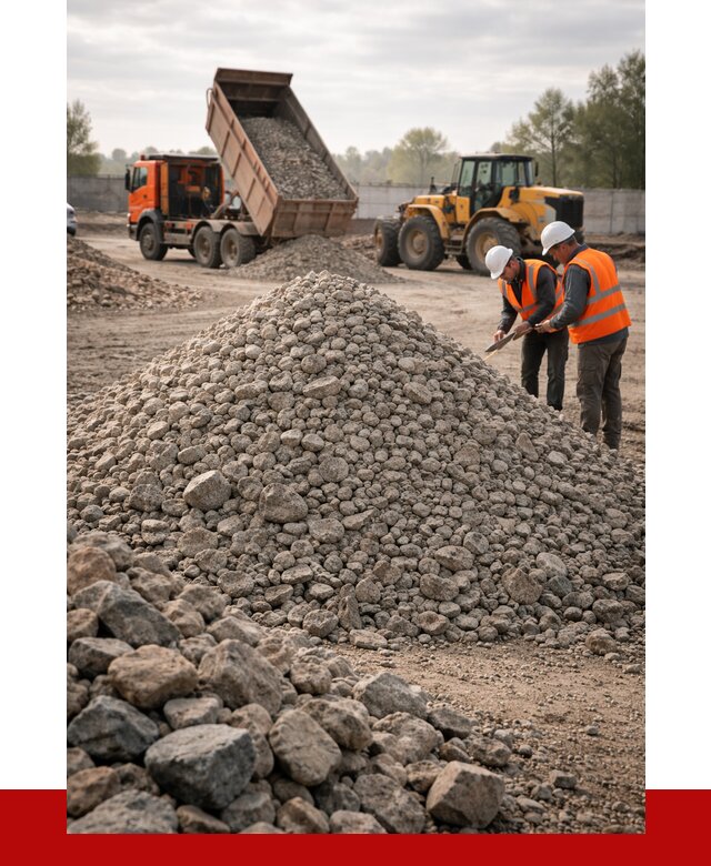 Гранитный щебень фракция 40-70 в Рубцовске от 2528 руб ПРОНЕРУДРбц