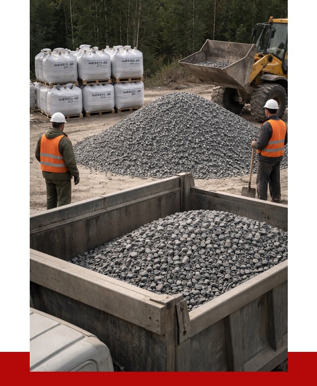 Щебень габбро диабаз 20-40 в Рубцовске от 3438 руб. | ПРОНЕРУДРбц