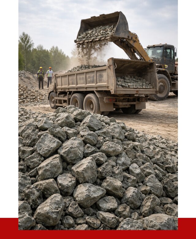 Щебень габбро диабаз фракция 70-150 в Рубцовске от 2832 р.|ПРОНЕРУДРбц