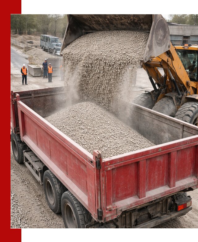 Купить известняковый щебень фракции 0-5 с доставкой в Рубцовске