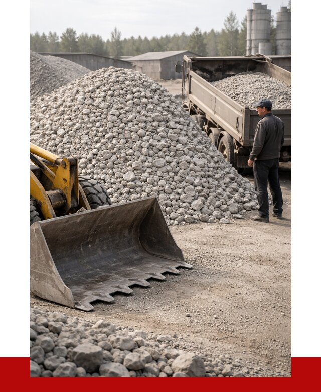 Известняковый щебень фракция 40-70 в Рубцовске от 4247 р. | ПРОНЕРУДРбц