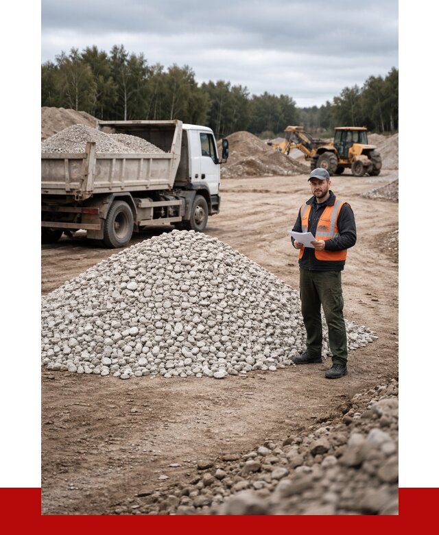 Доломитовый щебень в Рубцовске купить от 2225 р., ПРОНЕРУДРбц