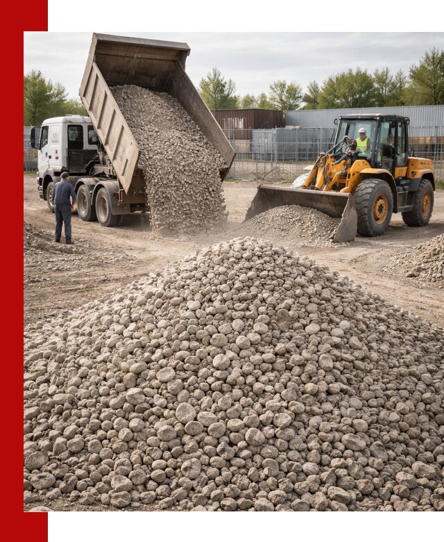 Доломитовый щебень фракции 20–41 с доставкой в Рубцовске