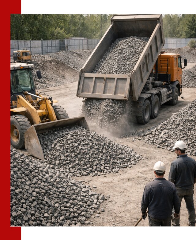 Шлаковый щебень фракция 20-40 доставка и продажа в Рубцовске