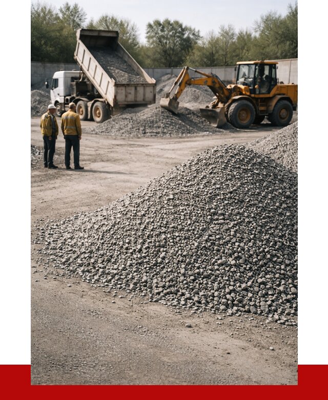 Вторичный щебень фр. 5-20 в Рубцовске от 1618 р. - ПРОНЕРУДРбц