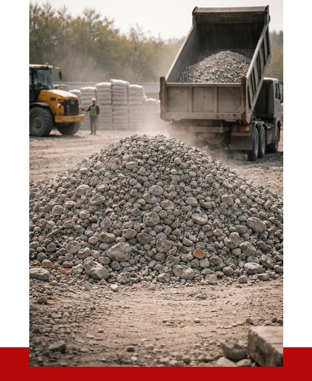 Вторичный щебень фракция 70-150 в Рубцовске от 1416 р. | ПРОНЕРУДРбц