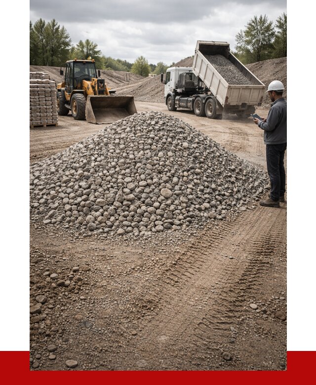 Купить бетонный щебень в Рубцовске, от 3236 р. ПРОНЕРУДРбц