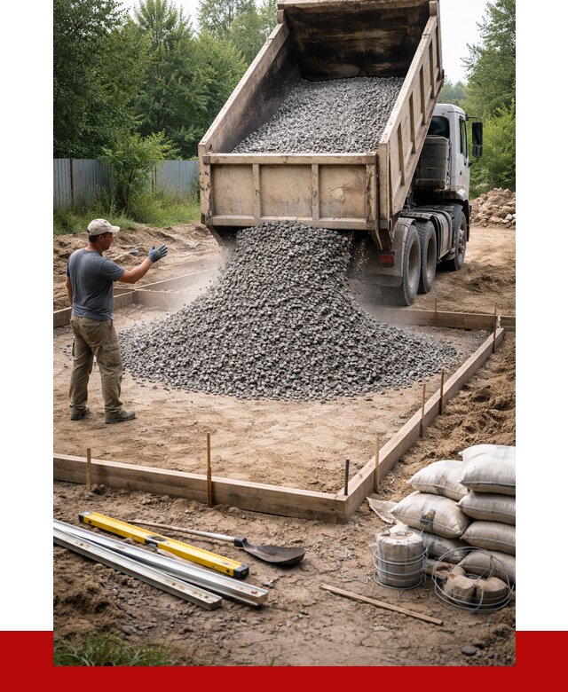 Купить щебень для фундамента в Рубцовске от 4551 р. | ПРОНЕРУДРбц