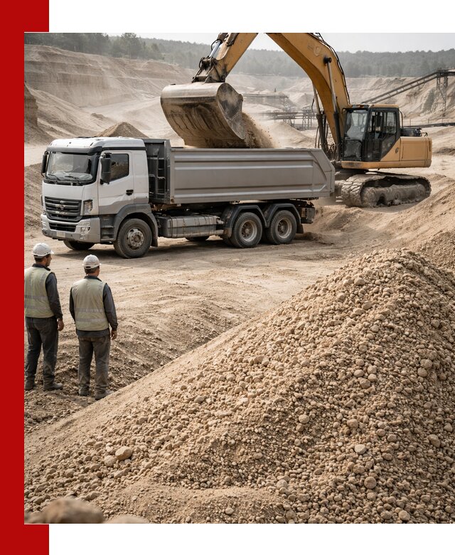 Карьерный крупнозернистый песок с доставкой в Рубцовске