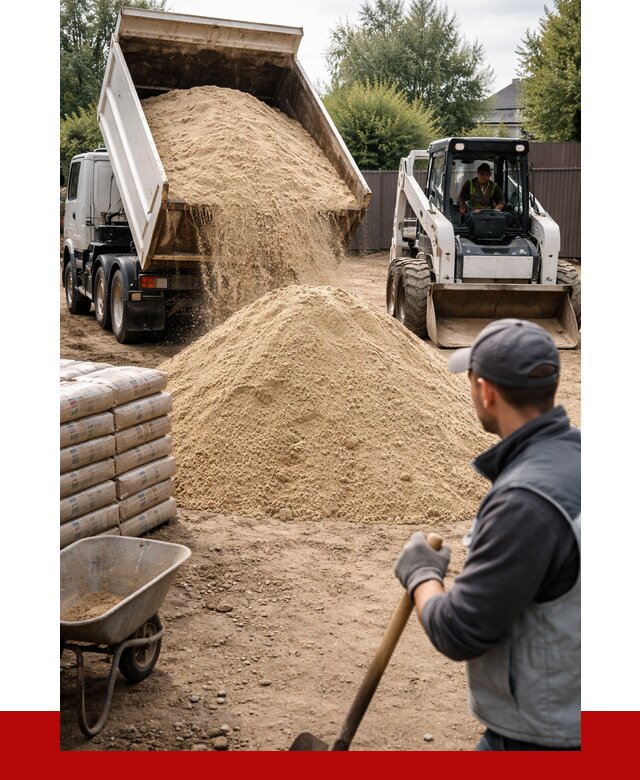 Мытый речной песок с доставкой в Рубцовске от 1466 р. | ПРОНЕРУДРбц