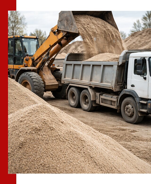Доставка сеяного песка в Рубцовске оптом и в розницу