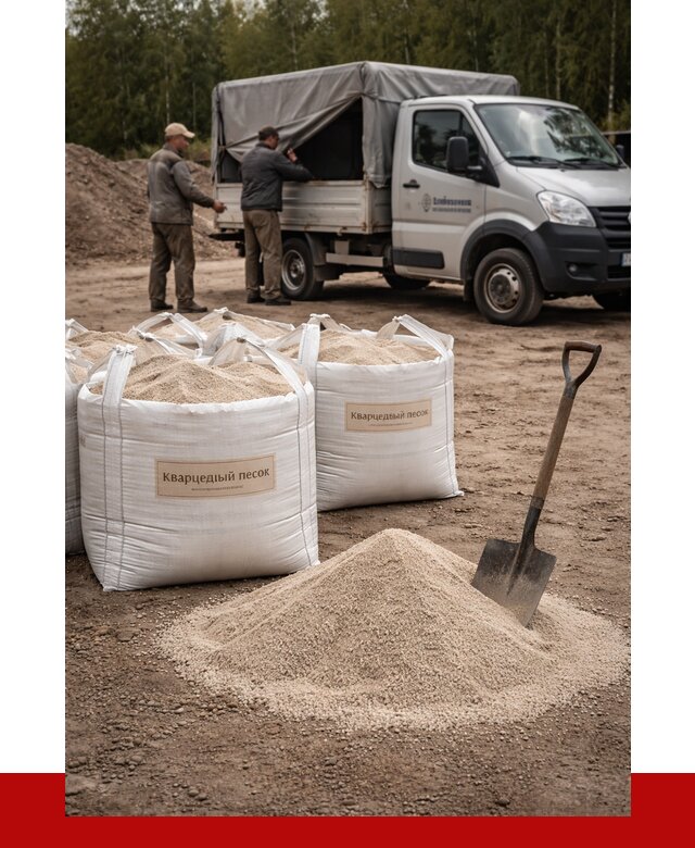 Кварцевый песок для пескоструя в Рубцовске от 4551 р. | ПРОНЕРУДРбц