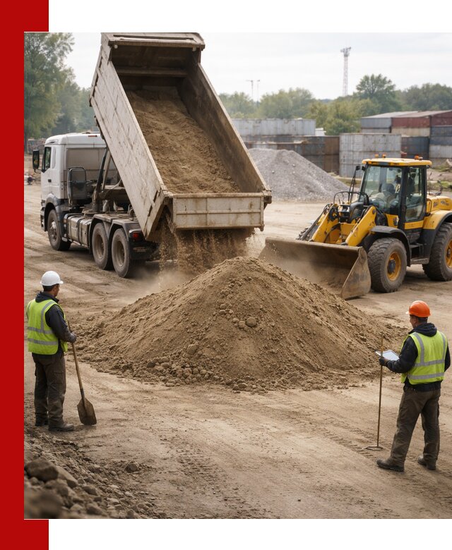 Доставка и продажа пескогрунта оптом и в розницу в Рубцовске