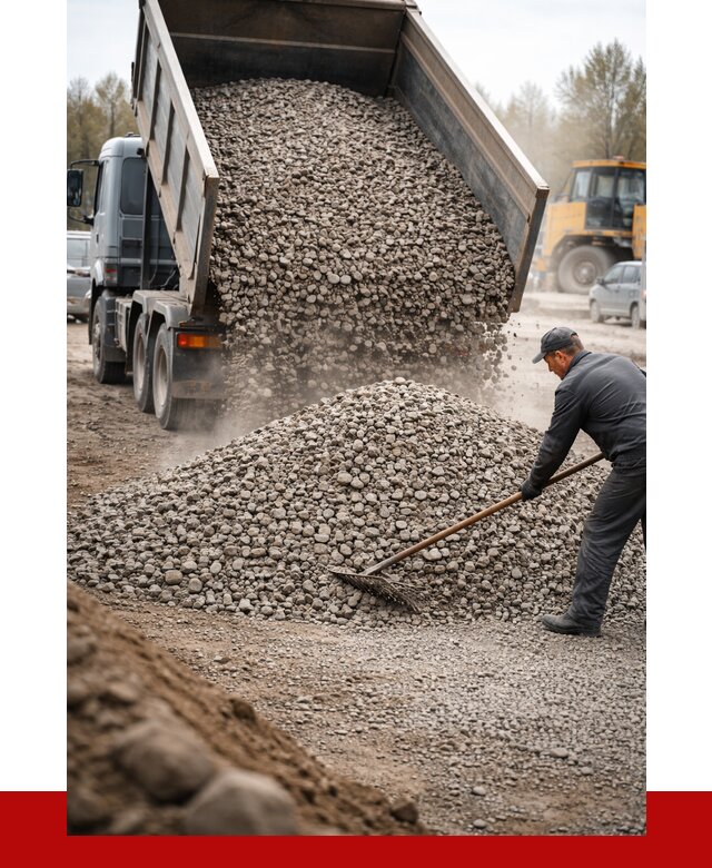 Гравий фракция 20-40 в Рубцовске от 2528 р. доставка | ПРОНЕРУДРбц