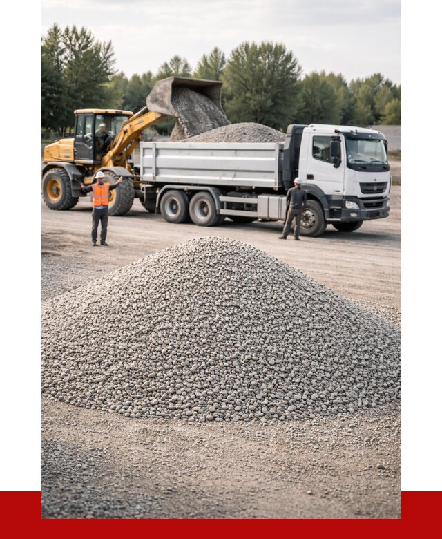 Купить мытый гравий в Рубцовске от 3540 р, доставка ПРОНЕРУДРбц