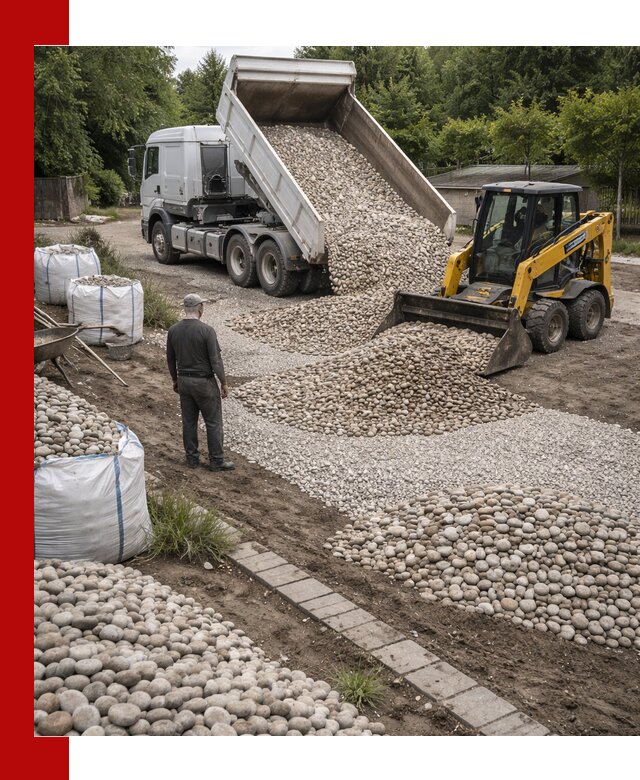 Доставка морской гальки оптом и в розницу в Рубцовске