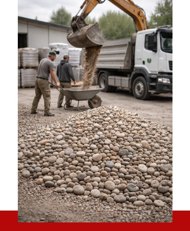 Галька декоративная в Рубцовске от 3236 р. за куб | ПРОНЕРУДРбц