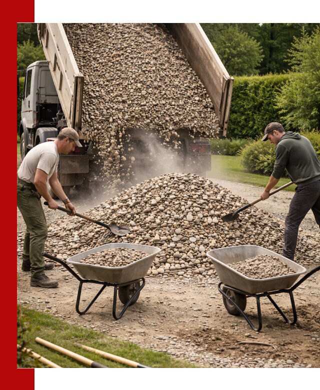 Доставка и продажа декоративной гальки в Рубцовске