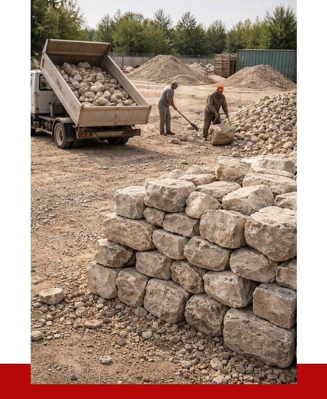 Бутовый камень известняковый в Рубцовске от 4247 р. | ПРОНЕРУДРбц