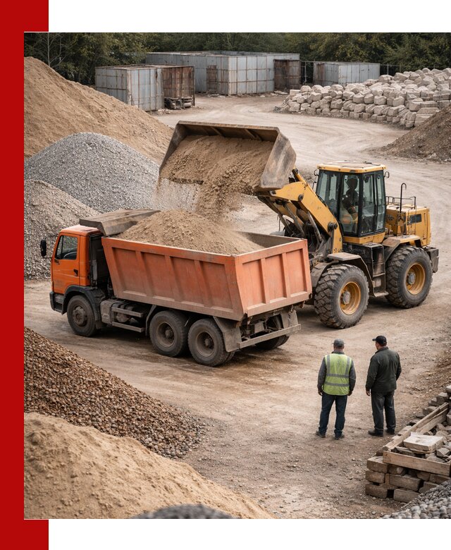 Доставка сыпучих смесей и смесей для стройки в Рубцовске