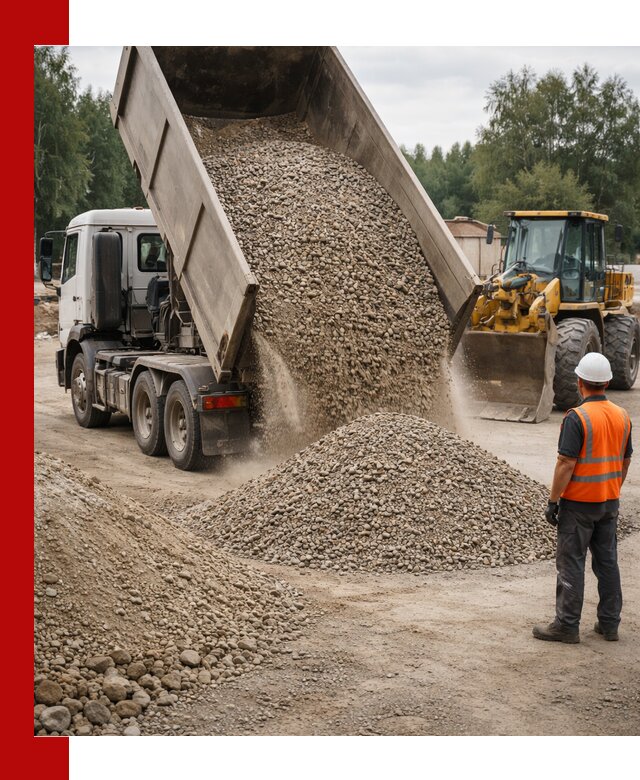 Доставка щпс в Рубцовске — щебеночно-песчаная смесь под заборы и дорожки