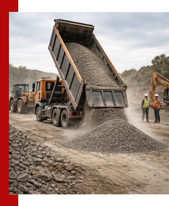 Щебёночно-песчаная смесь ЩПС С1 с доставкой в Рубцовске