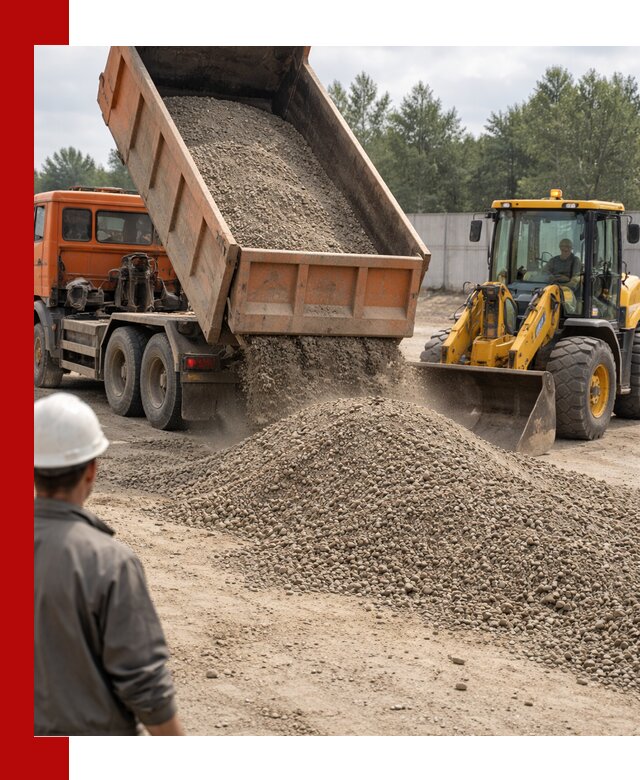 Доставка щпс С8 самосвалами в Рубцовске от производителя