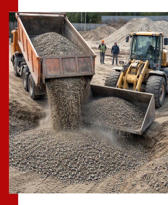 Доставка щпс С9 самосвалами по выгодным тарифам в Рубцовске