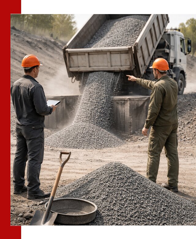 Гранитная крошка фракция 2-5 доставка в Рубцовске