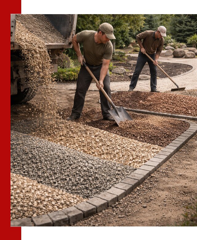 Декоративная крошка для ландшафта в Рубцовске — продажа и доставка