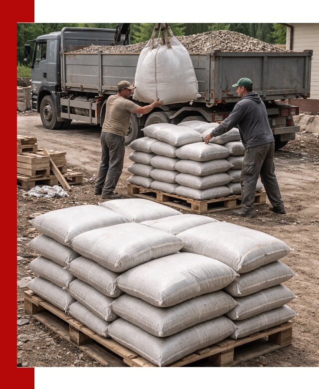 Керамзит в мешках с доставкой в Рубцовске от компании-поставщика