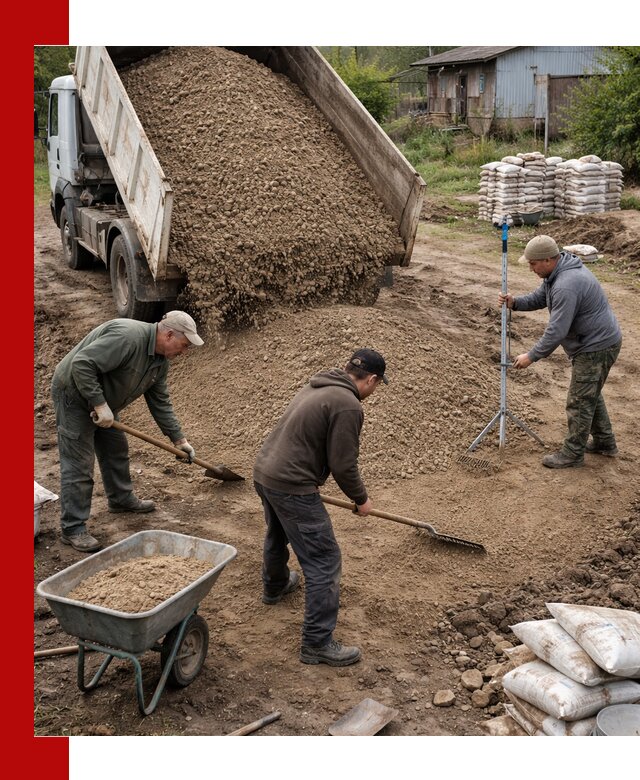 Керамзитовый песок с доставкой в Рубцовске оптом и в розницу
