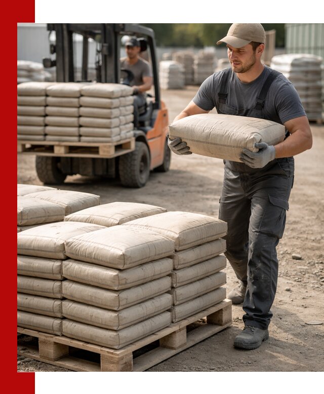 Доставка цемента в мешках оптом и в розницу в Рубцовске