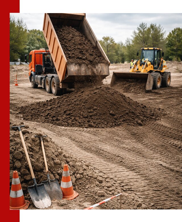 Поставка и доставка планировочного грунта в Рубцовске