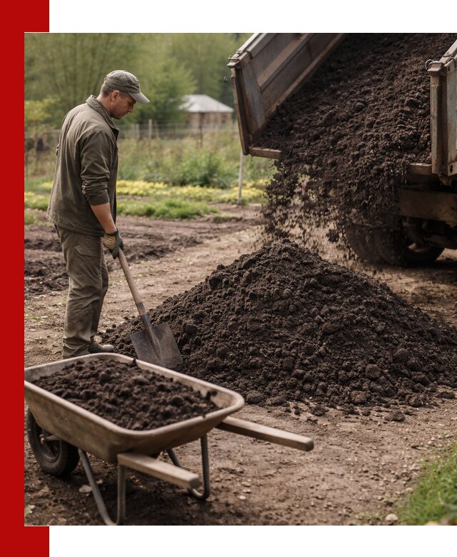 Доставка качественной земли для огорода в Рубцовске