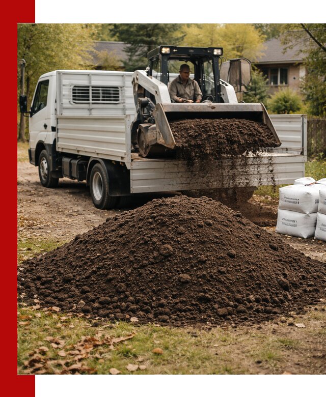 Доставка садовой земли в больших объёмах в Рубцовске