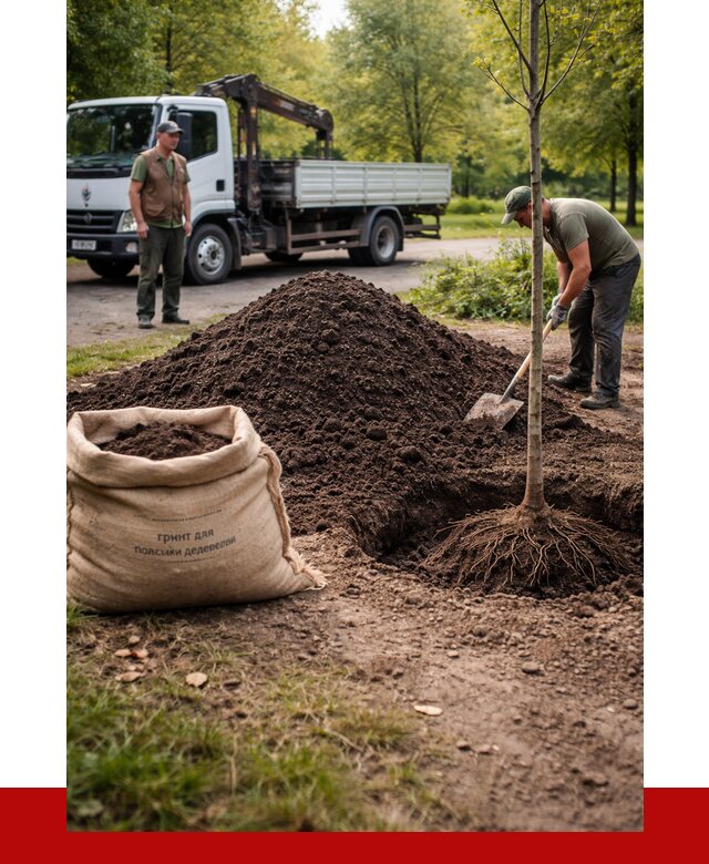 Грунт для посадки деревьев в Рубцовске от 1214 р. | ПРОНЕРУДРбц