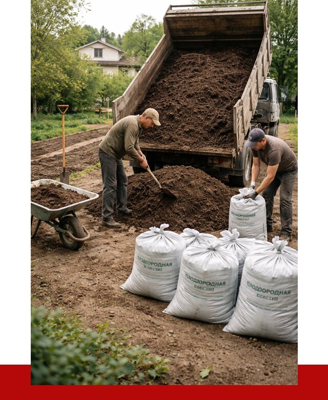 Плодородная смесь в Рубцовске от 4247 р./куб с доставкой | ПРОНЕРУДРбц