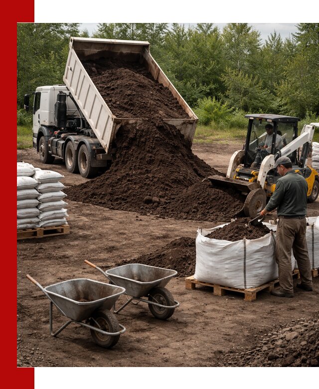 Доставка и продажа торфогрунта в Рубцовске оптом и в розницу