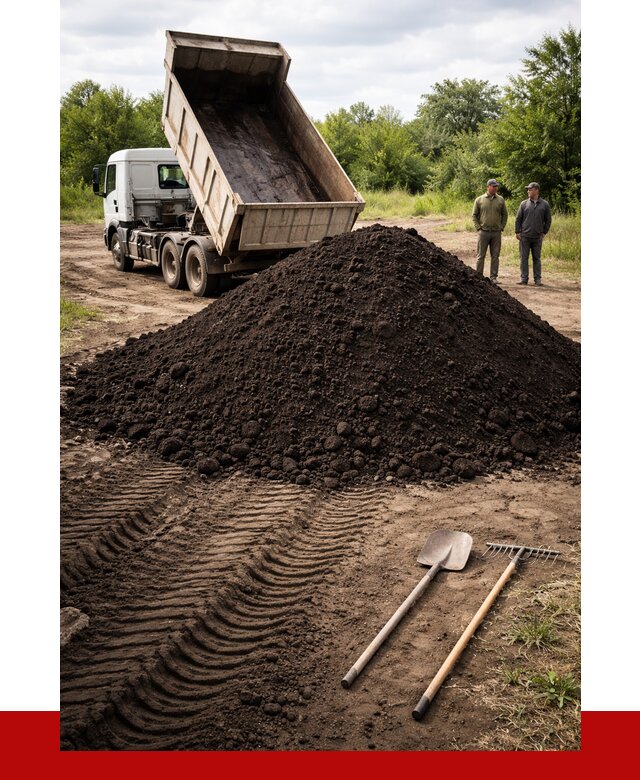 Купить чернозем навалом в Рубцовске от 1214 р. за куб | ПРОНЕРУДРбц