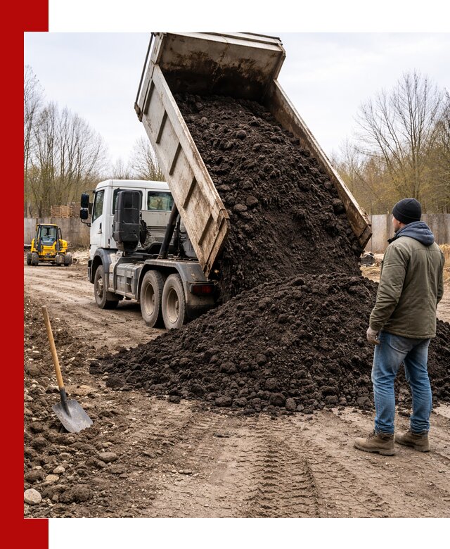 Доставка чернозема навалом в Рубцовске быстро и выгодно