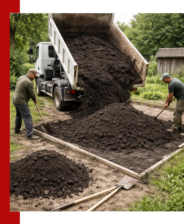 Купить чистый чернозем для огорода с доставкой в Рубцовске