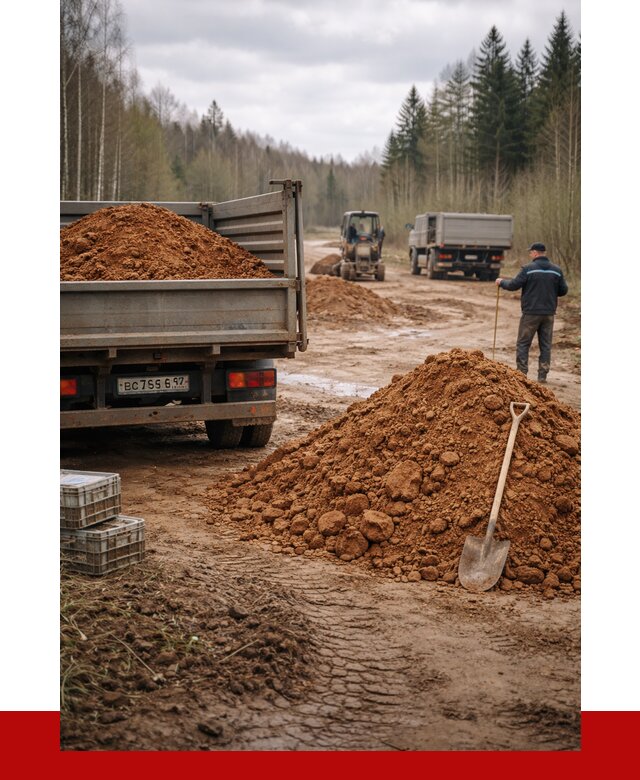 Глина и суглинки в Рубцовске от 4551 р. за куб | ПРОНЕРУДРбц