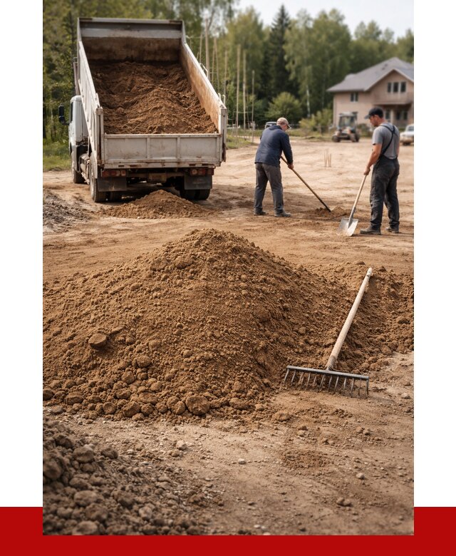Суглинок для планировки в Рубцовске с доставкой от 4247 р. | ПРОНЕРУДРбц