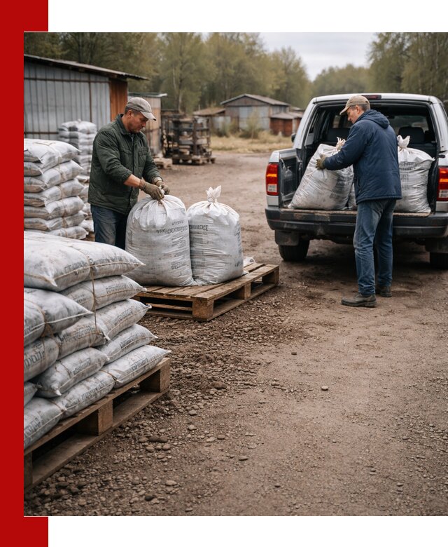 Купить конский навоз в мешках с доставкой в Рубцовске