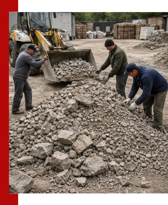 Демонтаж и вывоз бой бетона в Рубцовске