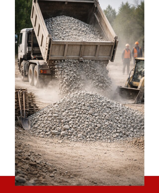 Купить дробленый бетон в Рубцовске от 1719 р./куб | ПРОНЕРУДРбц