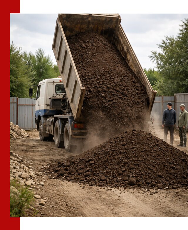 Доставка самосвалом 10 кубов в Рубцовске быстро и надёжно