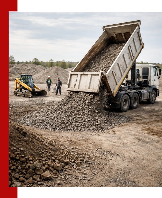 Доставка самосвалом 25 м³ в Рубцовске быстро и надежно