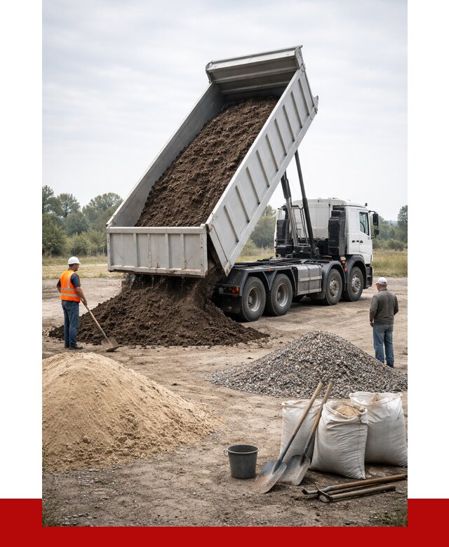 Доставка самосвалом 30 кубов в Рубцовске от 8596 р. | ПРОНЕРУДРбц